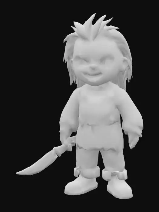 3D model for Chucky