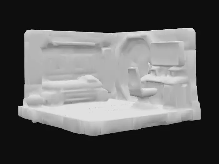 3D model for Futuristic Habitat Module