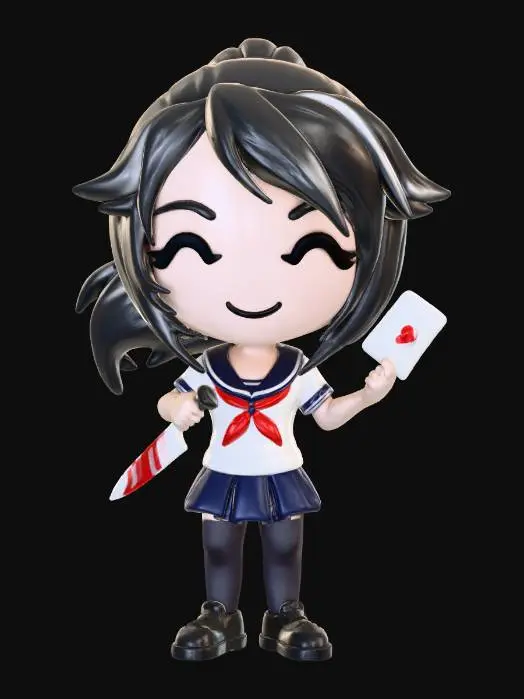 3D model for Yandere Spirit