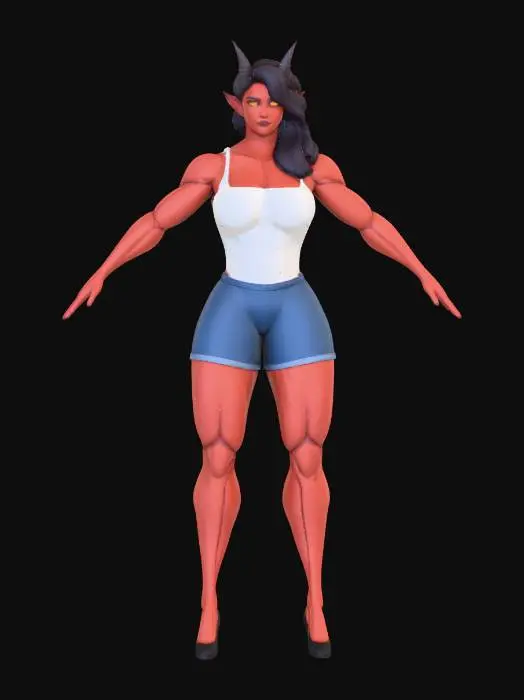 3D model for Malevola