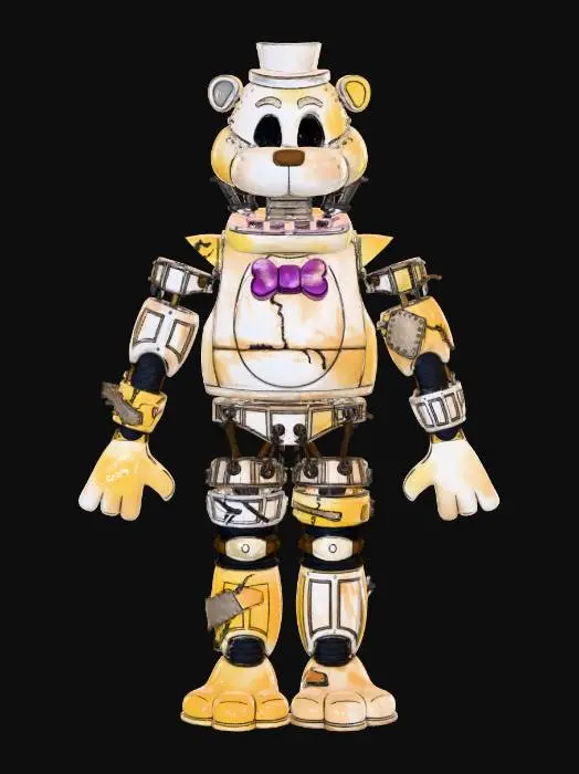 3D model for Fredbear (Prototype)