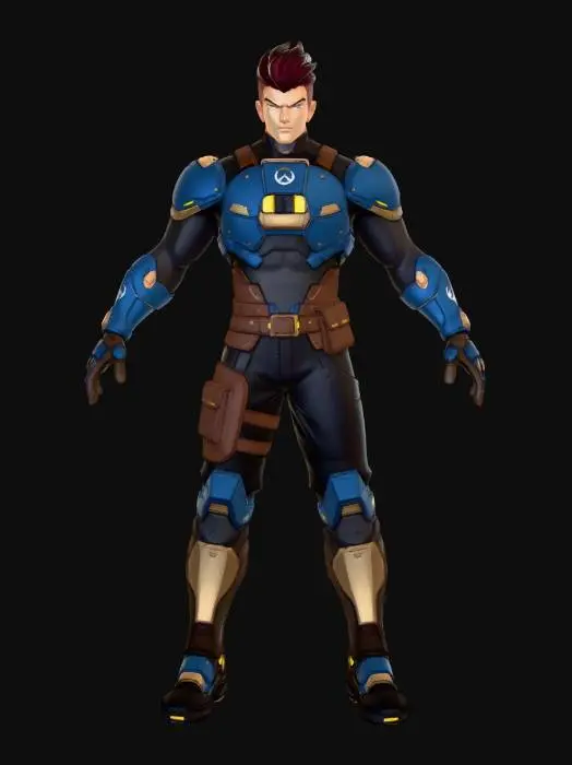 3D model for Emre Sarioglu (Young - Overwatch)