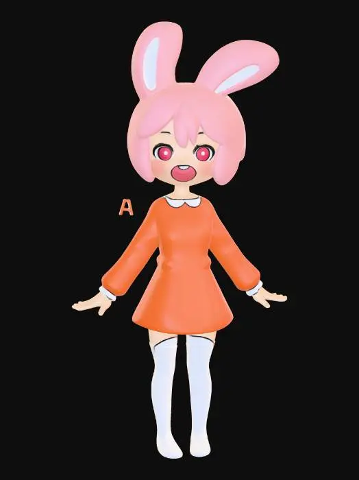 3D model for Anais