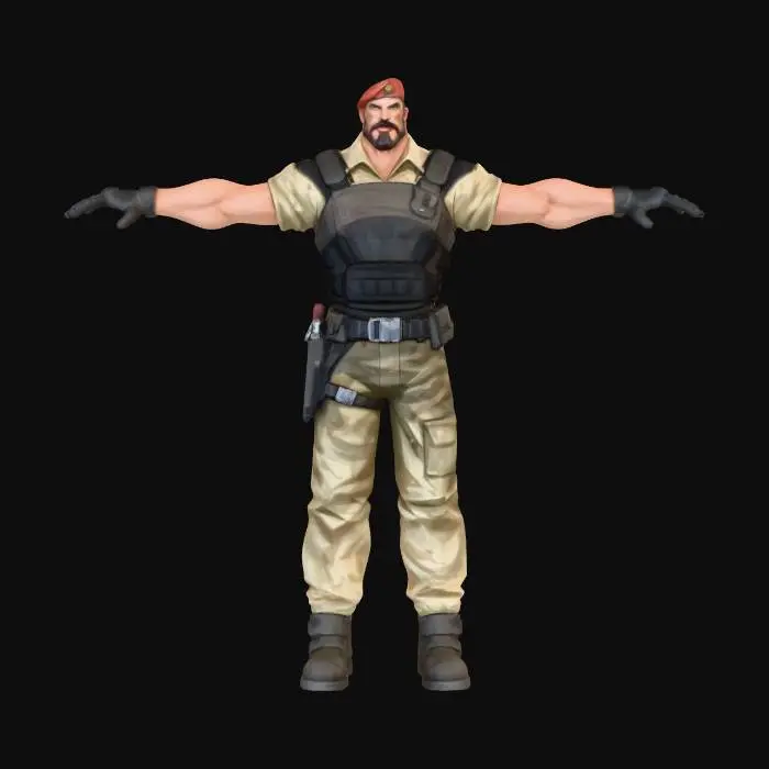 3D model for Brimstone (Alternative Uniform)