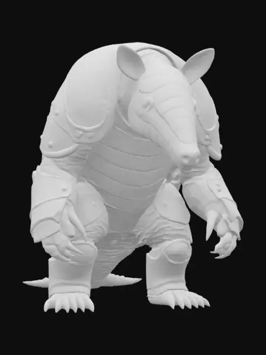 3D model for Armored Armadillo Legend