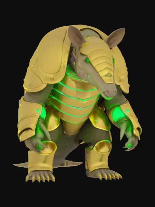 3D model for Armored Armadillo Legend