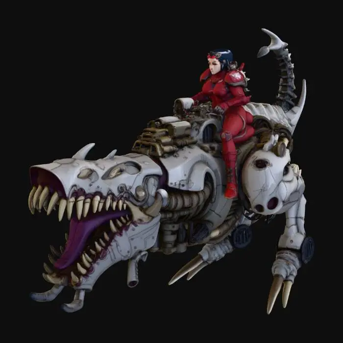 3D model for Rider of the Mech Rex