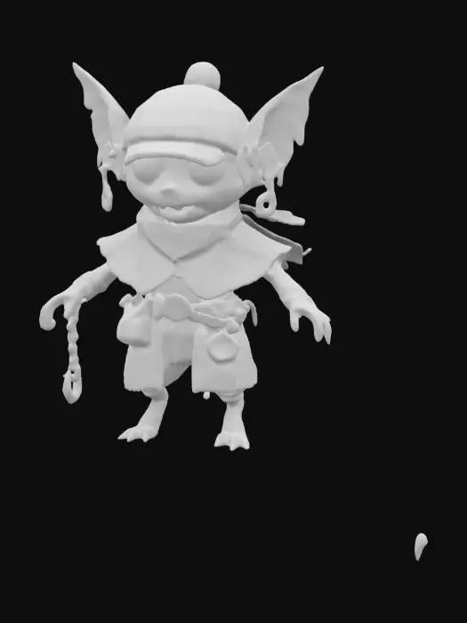 3D model for Goblin Wanderer