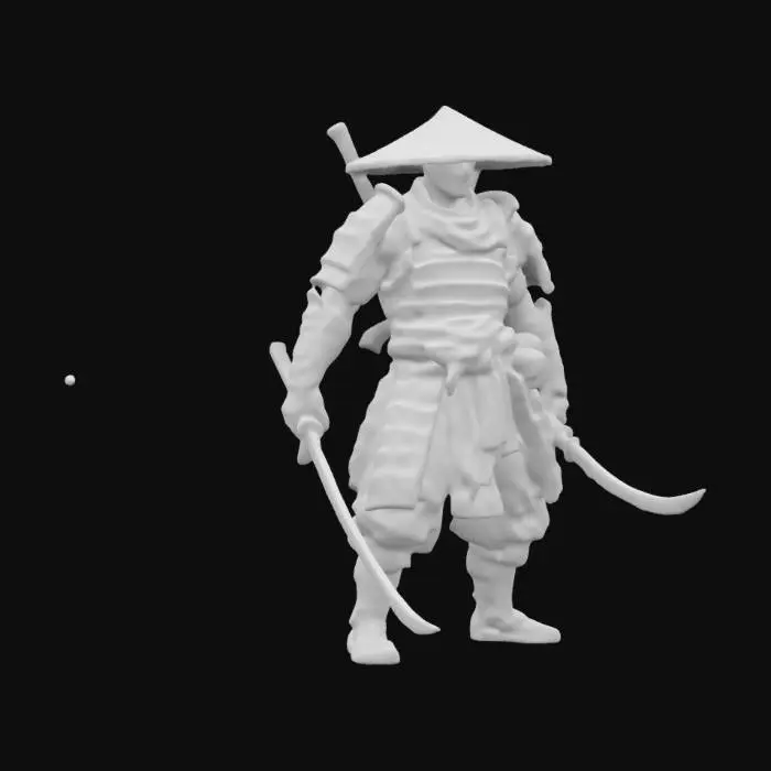 3D model for Shadow Samurai