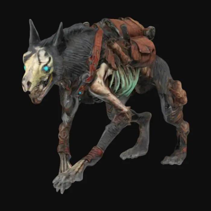 3D model for Ghostly Wolf Stalker