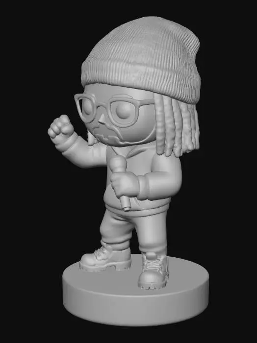 3D model for fist pump