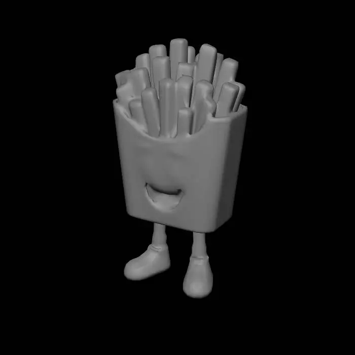 3D model for Fries with a Smile