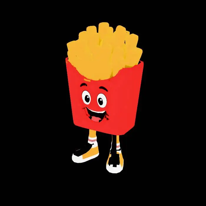 3D model for Fries with a Smile
