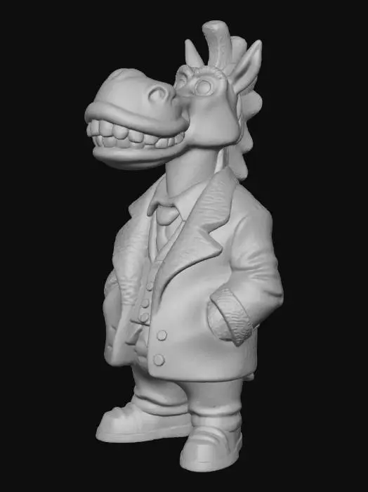 3D model for Dapper Horse Figure