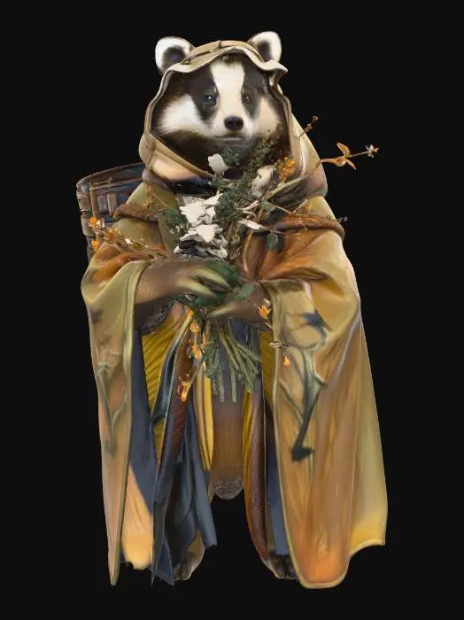 3D model for Friar Paws