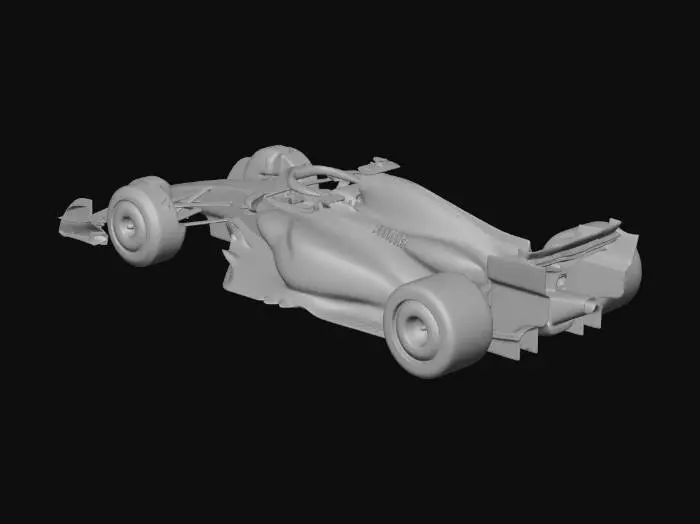 3D model for Race Car Velocity