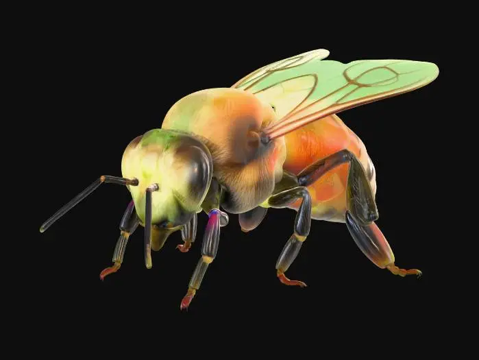 3D model for Honeybee Close-Up