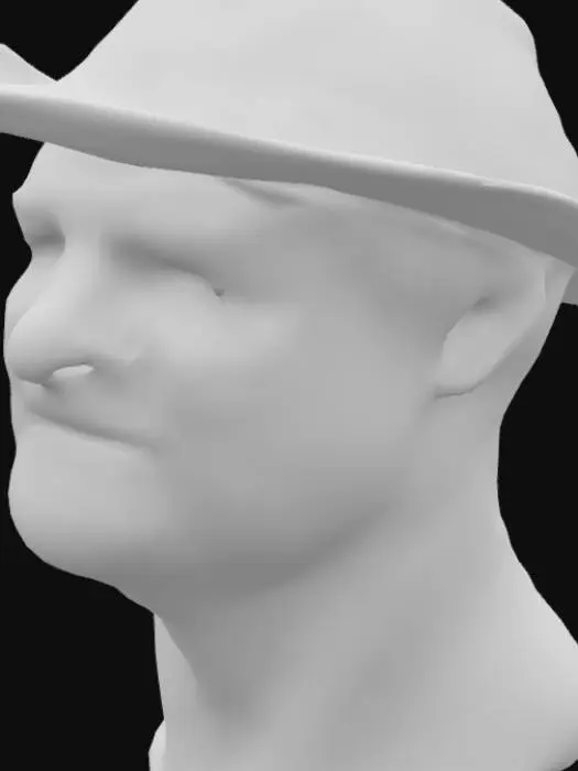 3D model for Crocodile Contemplation