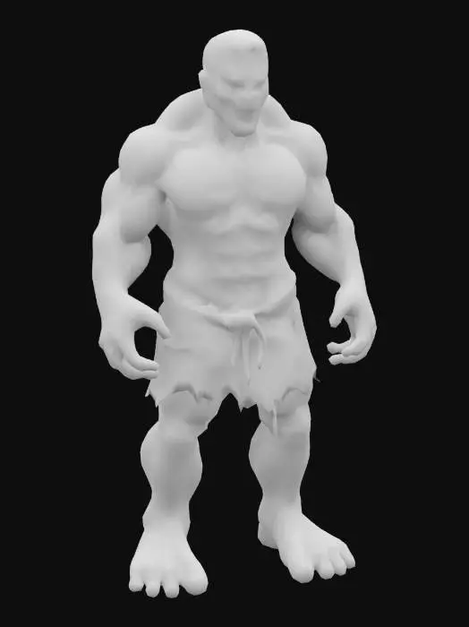 3D model for HULK MARVEL FIGURA CONVERTIDO EN ZOMBIE 
