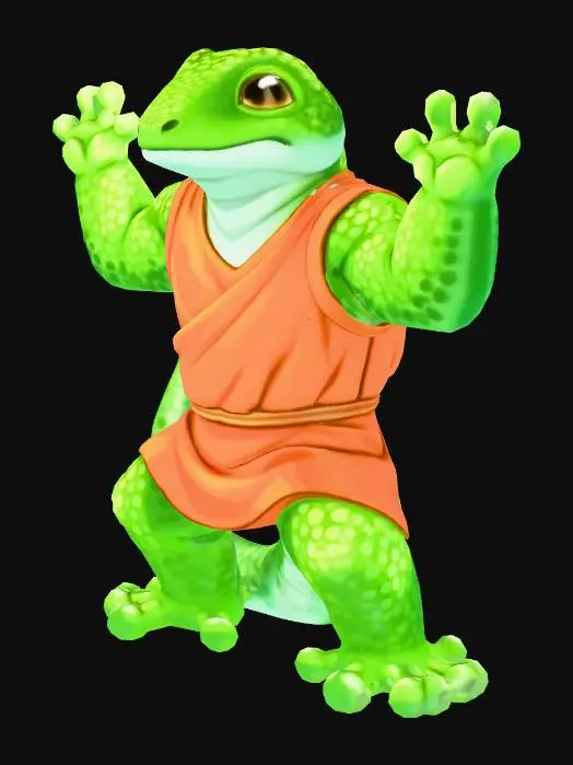 3D model for Gecko Guru