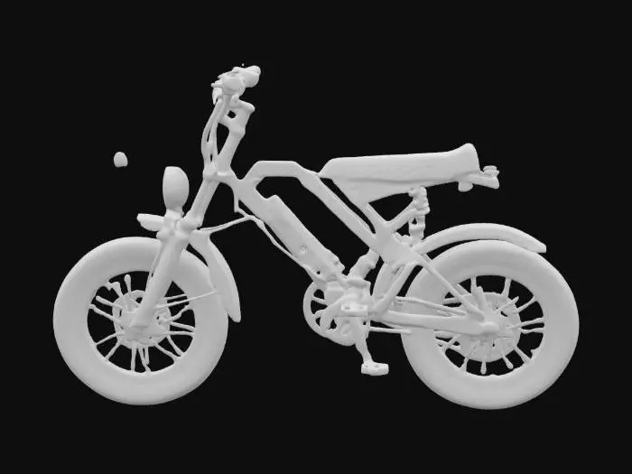 3D model for Electric Fat Tire Bike