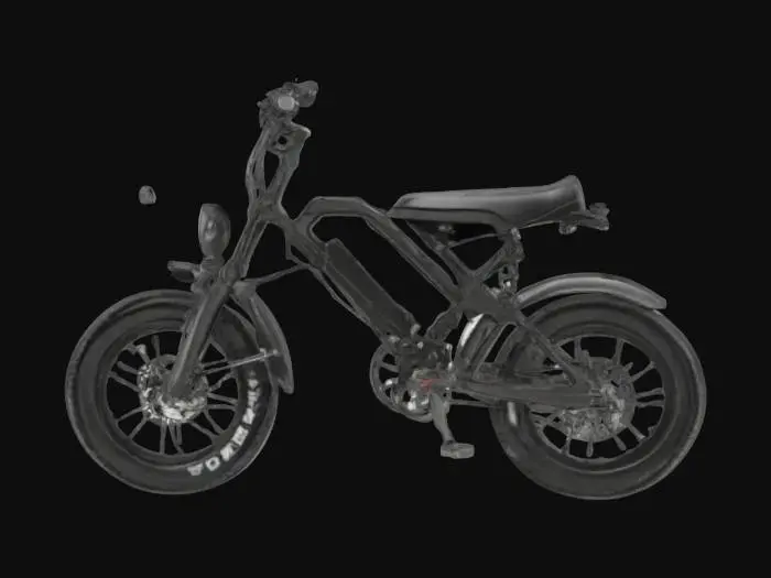 3D model for Electric Fat Tire Bike
