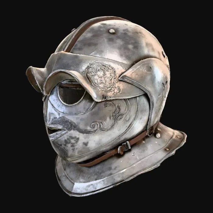 3D model for Savoyard white Helmet