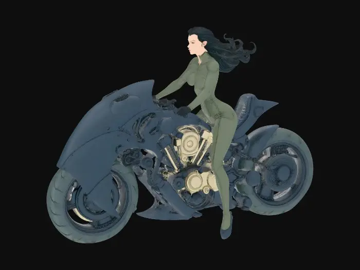 3D model for Rider's Edge