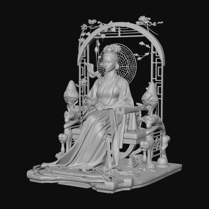 3D model for Ethereal Elegance