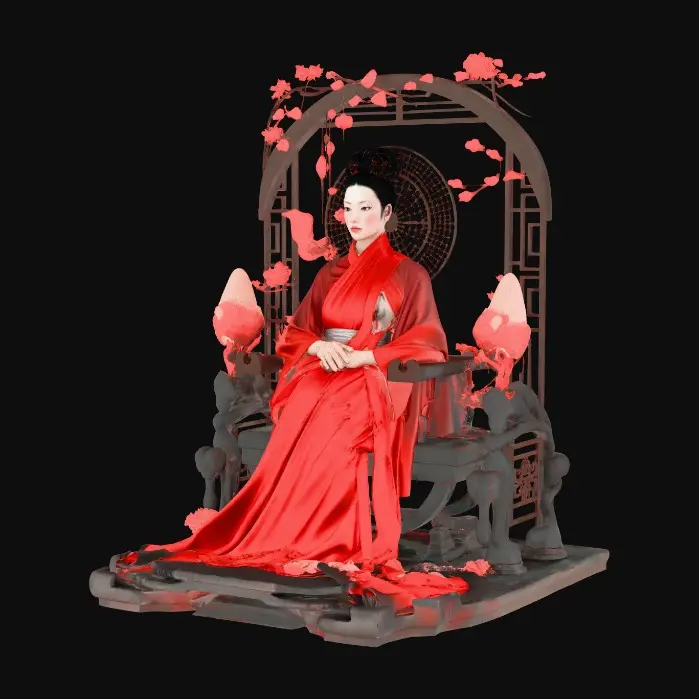 3D model for Ethereal Elegance