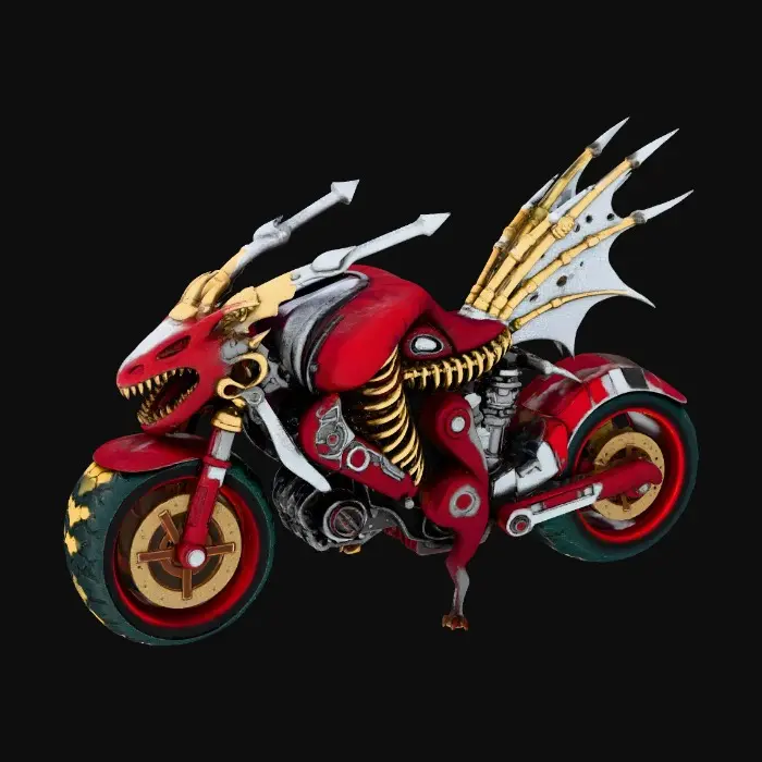 3D model for Dragon Moto