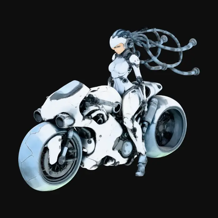 3D model for Cybernetic Rider