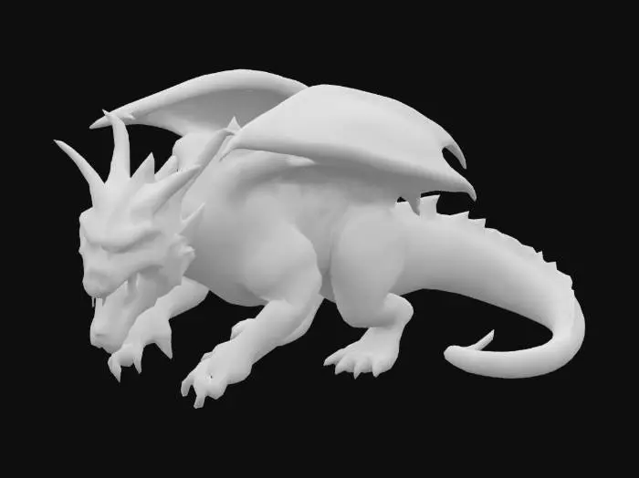 3D model for Green Dragon