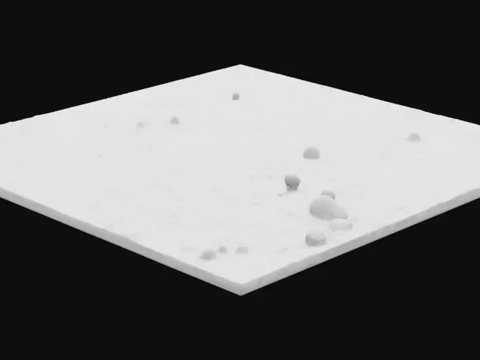 3D model for Interlocking grass floor texture tile, #SketchTo3D#