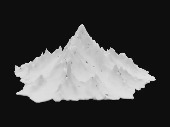 3D model for Volcanic Landscape