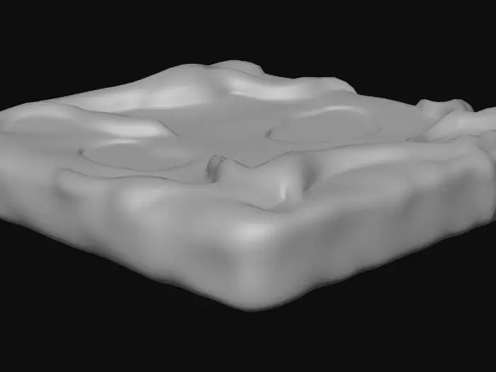 3D model for Swamp tile