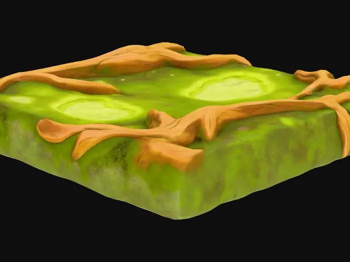 3D model for Swamp tile