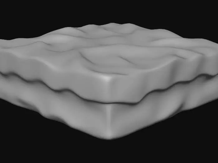 3D model for Desert Tile