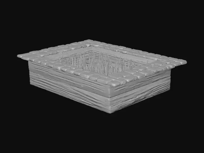 3D model for Pit fall trap