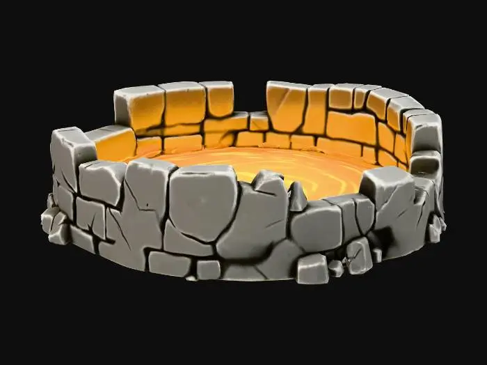 3D model for Mystic Golden Pool