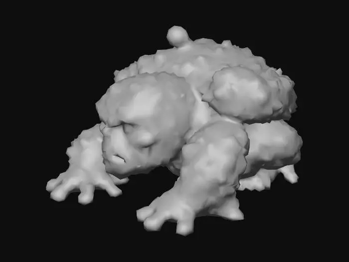 3D model for Bubble Man