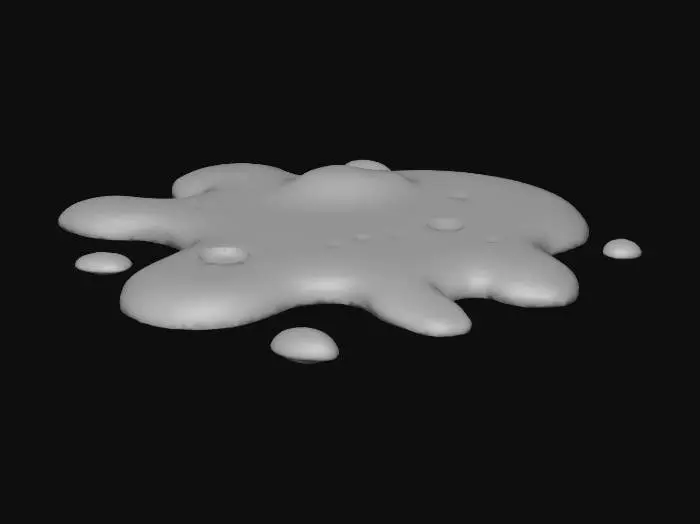 3D model for Acid puddle