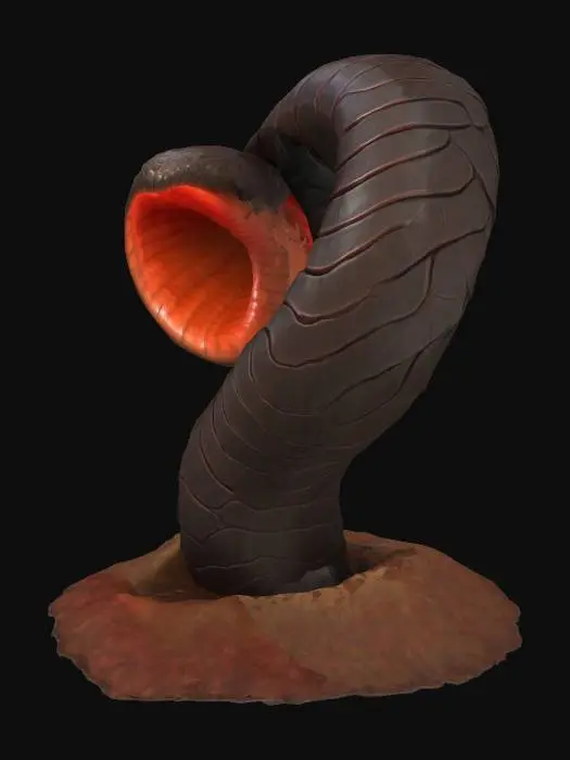 3D model for Death Serpent Emergence