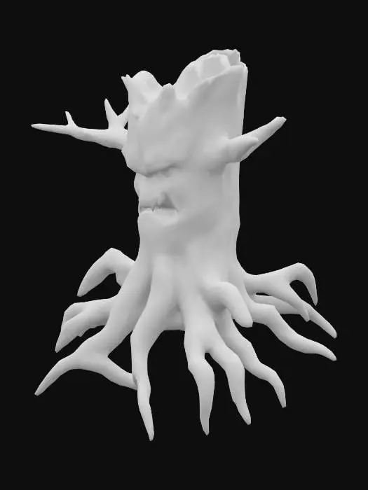 3D model for Tree Golem