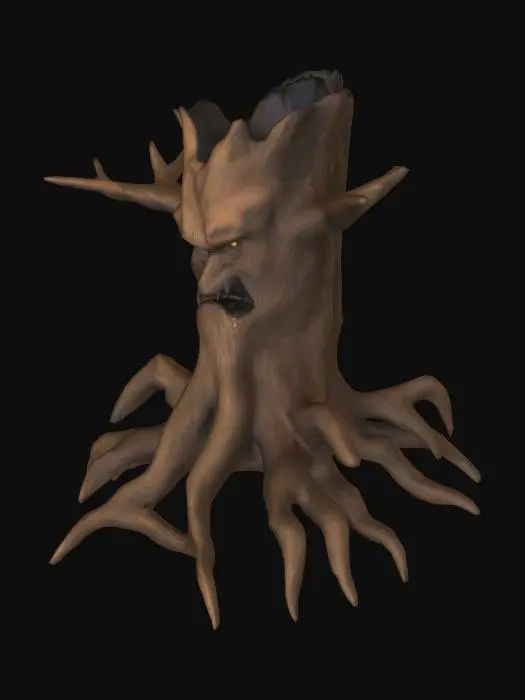 3D model for Tree Golem