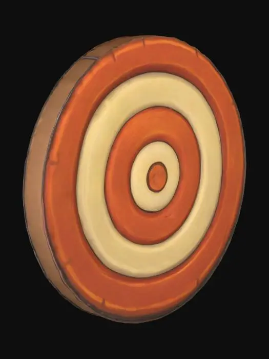 3D model for Bullseye, #SketchTo3D#