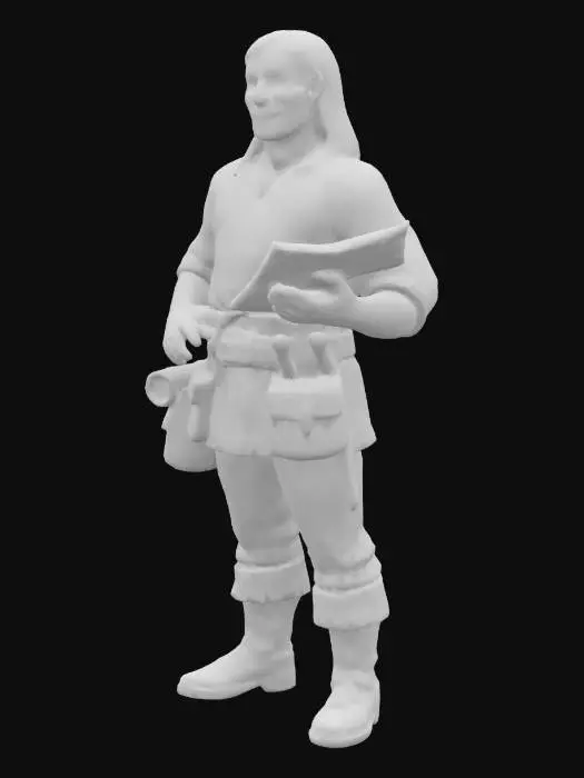 3D model for Cartographer, #SketchTo3D#