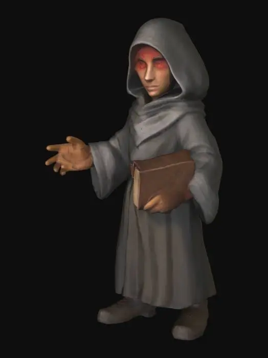 3D model for Magic Guild Apprentice, #SketchTo3D#