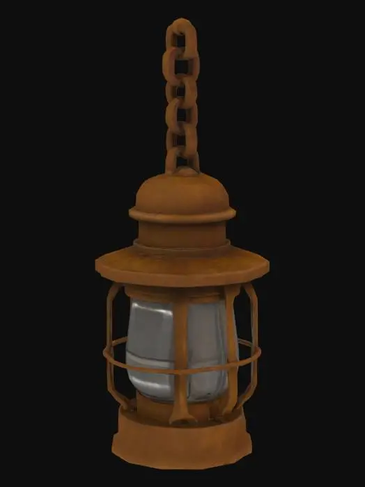 3D model for Rustic Lantern, #SketchTo3D#