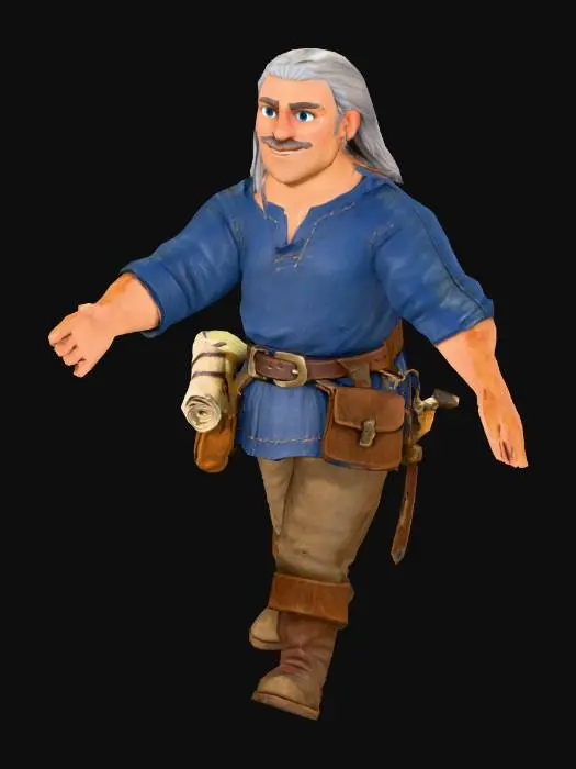 3D model for Cartographer's Journey